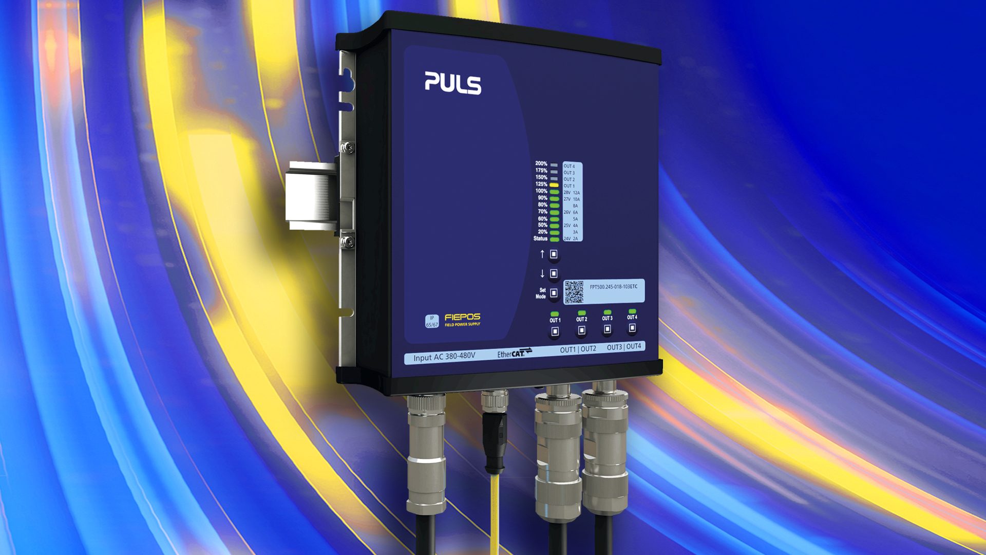 Dreiphasen-Netzteil mit Ethercat-Schnittstelle