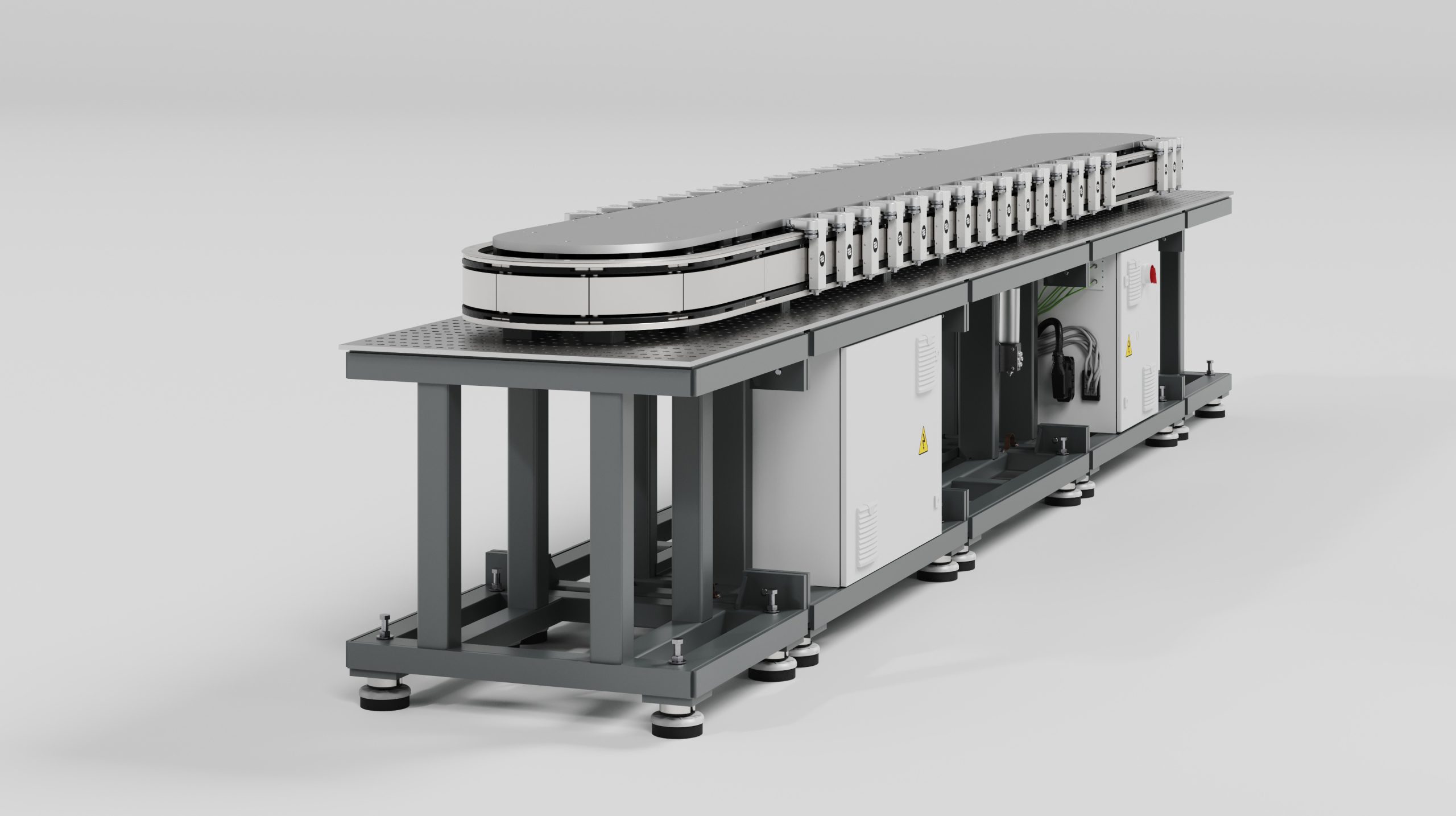 Einbaufertiges hochpräzises Lineartransfersystem