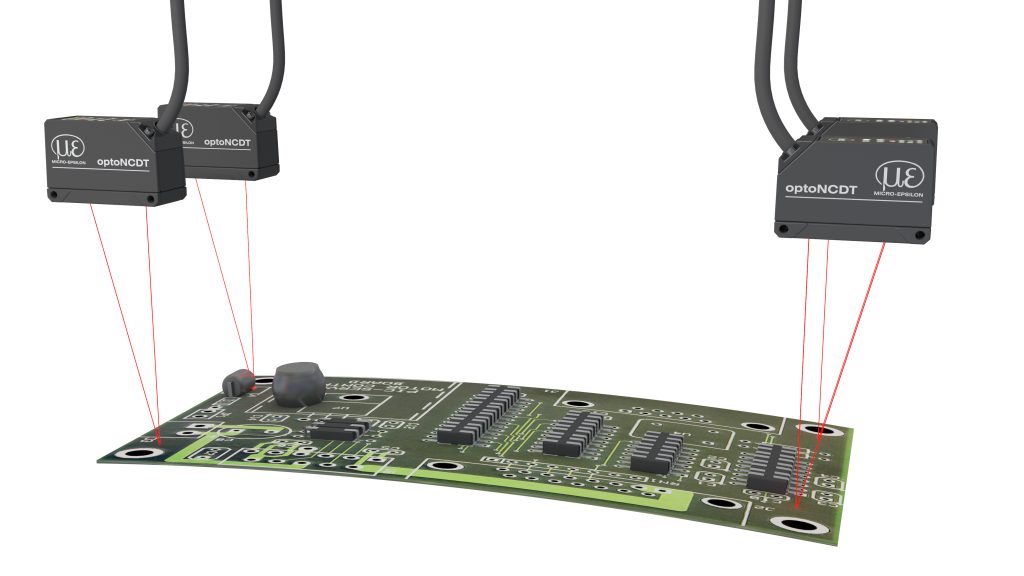Auf Abstand bleiben 1 Bei der geometrischen Vermessung von Bauteilen in Prüfvorrichtungen bieten die Laser-Triangulationssensoren
optoNCDT 1220 gegenüber herkömmlichen Tastern Vorteile.