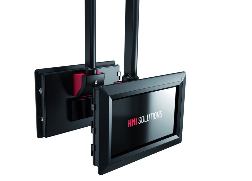 Mit Panel-PCs den Fertigungsprozess im Überblick behalten 3 HMI-Bedieneinheiten von Rose gibt es auch als Komplettlösung mit Geräteträger.