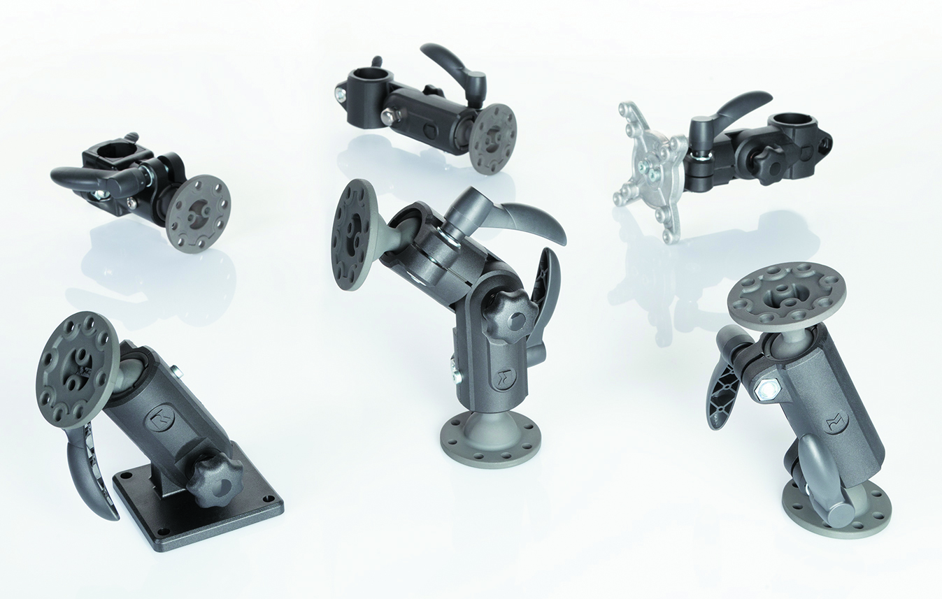 Drei neue schwenkbare Monitorhalterungen