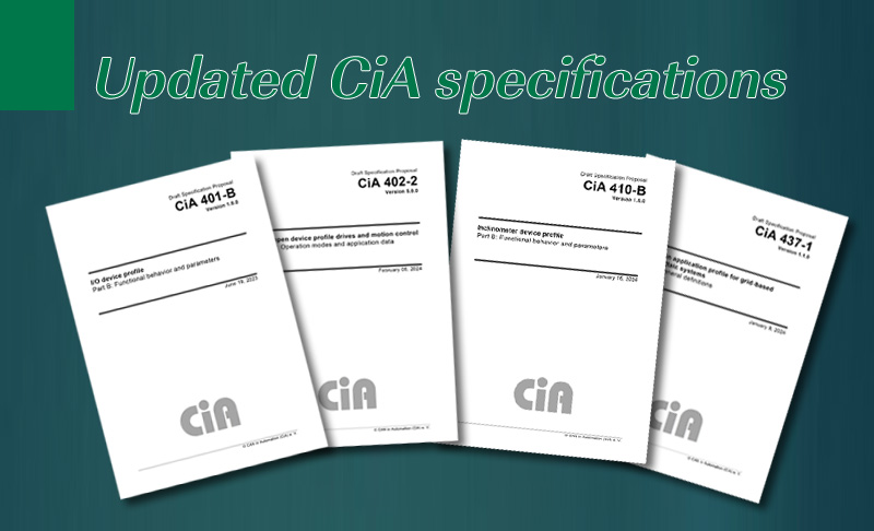 Mehrere CiA-Profile aktualisiert