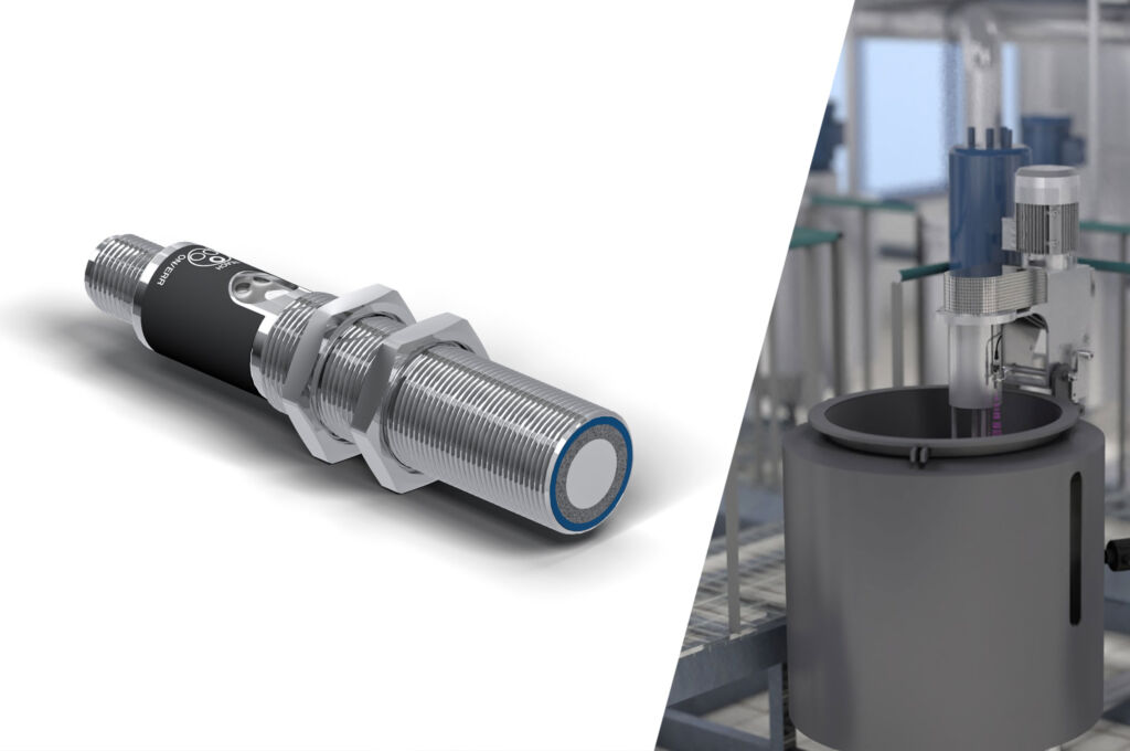 M18-Ultraschallsensoren im Edelstahlgehäuse 1 317058 U18T Presse