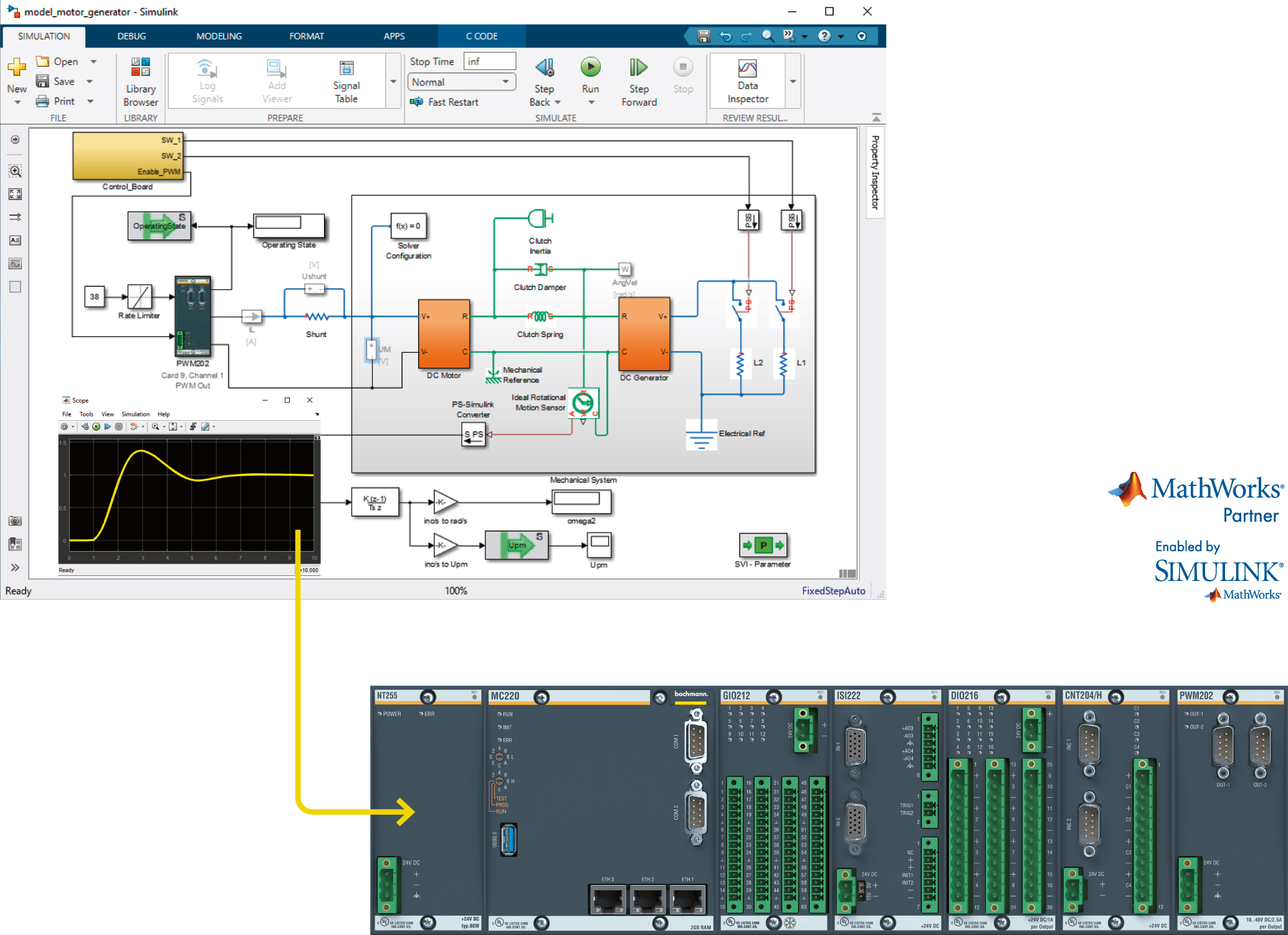 Simulink-Integration für neues I/O-System