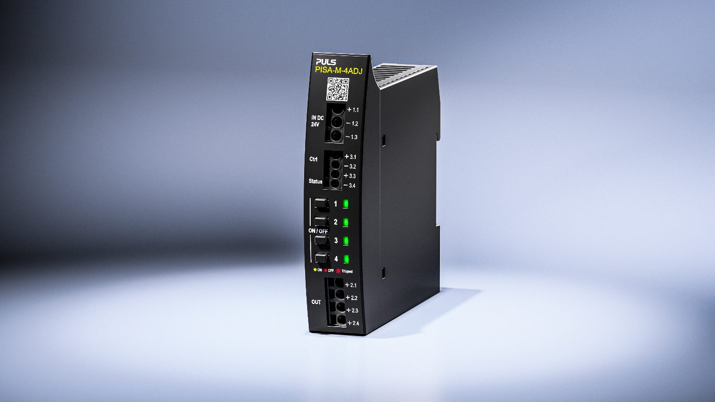 Elektronische Schutzschalter mit vier Kanälen