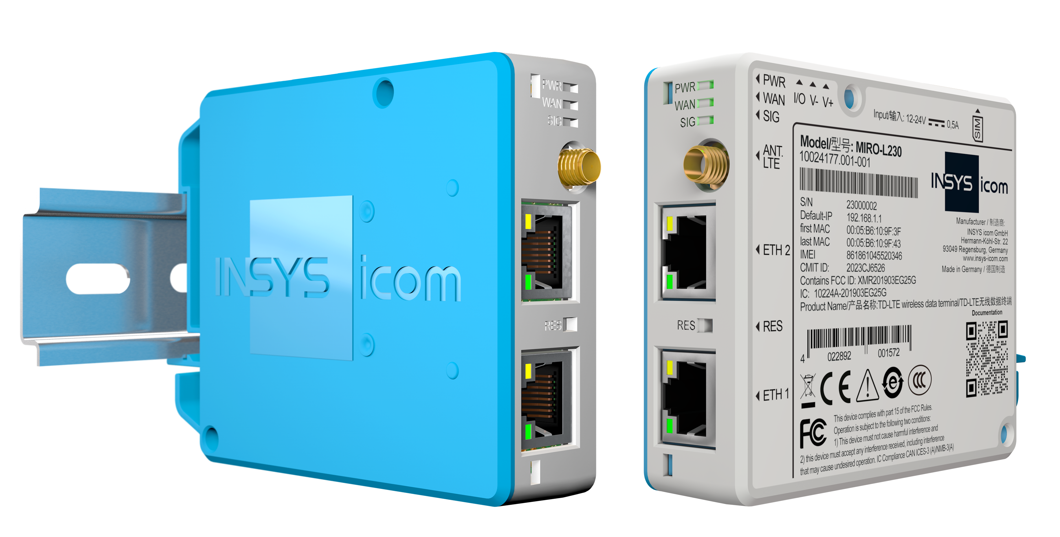 Mobilfunkrouter mit weltweiter Frequenzabdeckung