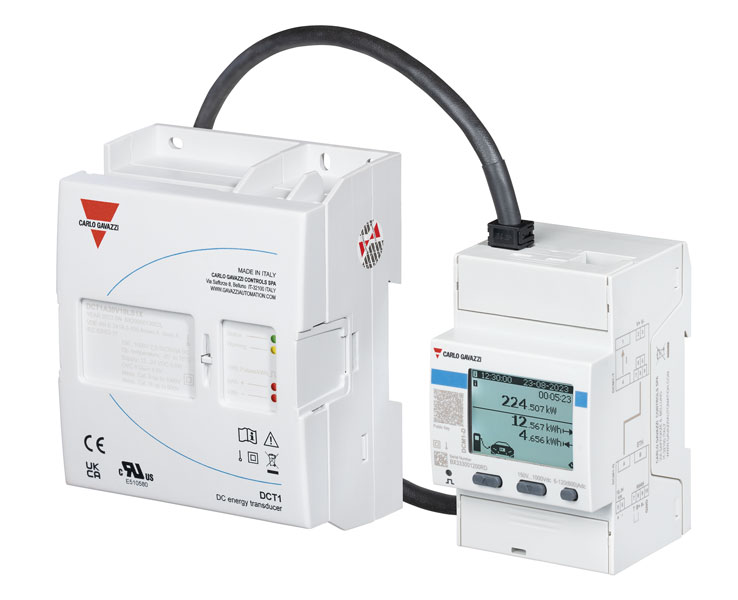 Energiezähler für schnelles Laden