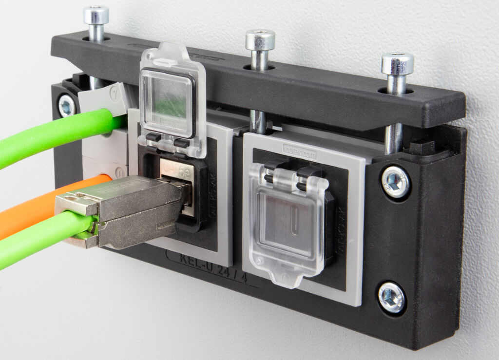 Adapterhüllen für Keystone-Module 1 icotek AT KS AK KEL U24 Appli