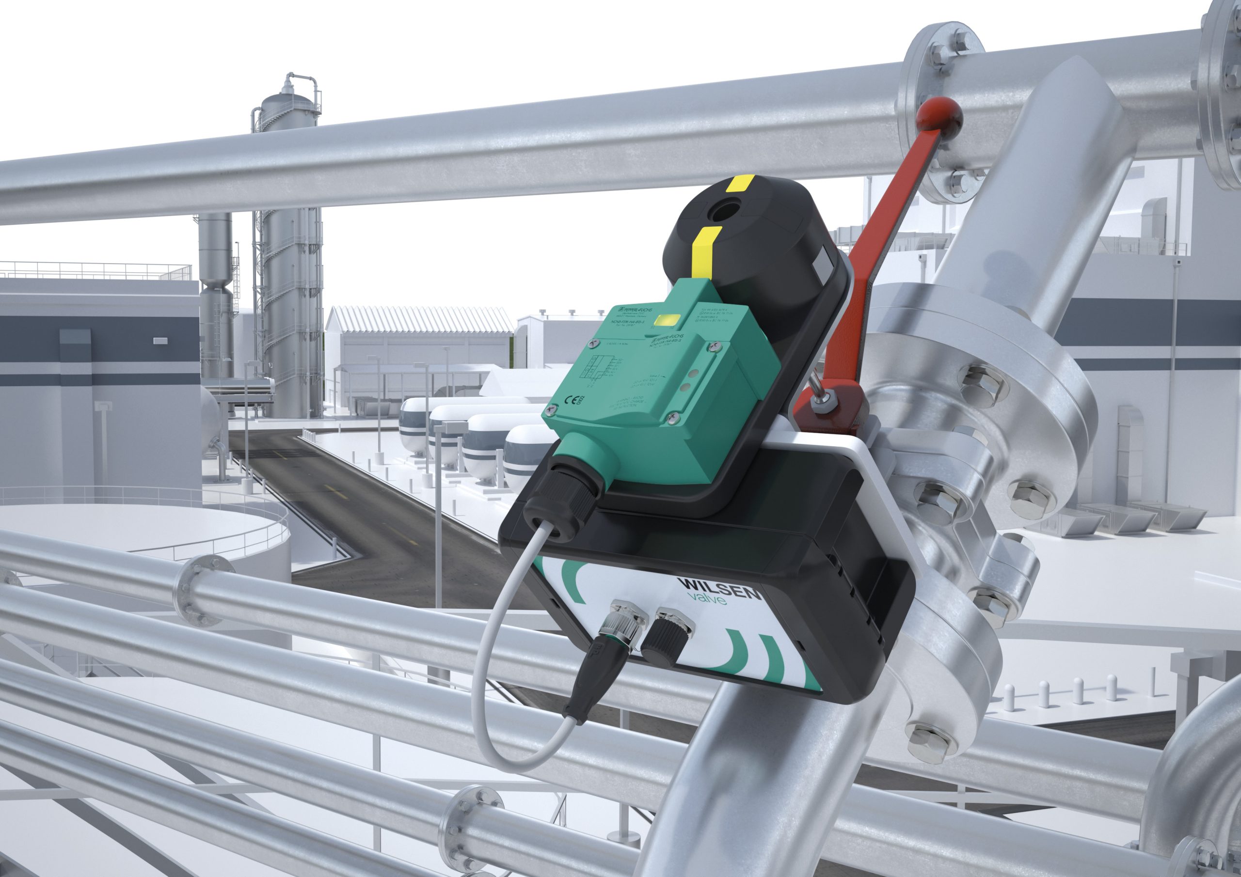 Handhebel mit Cloud-Anbindung 6 Handhebel mit Cloud-Anbindung