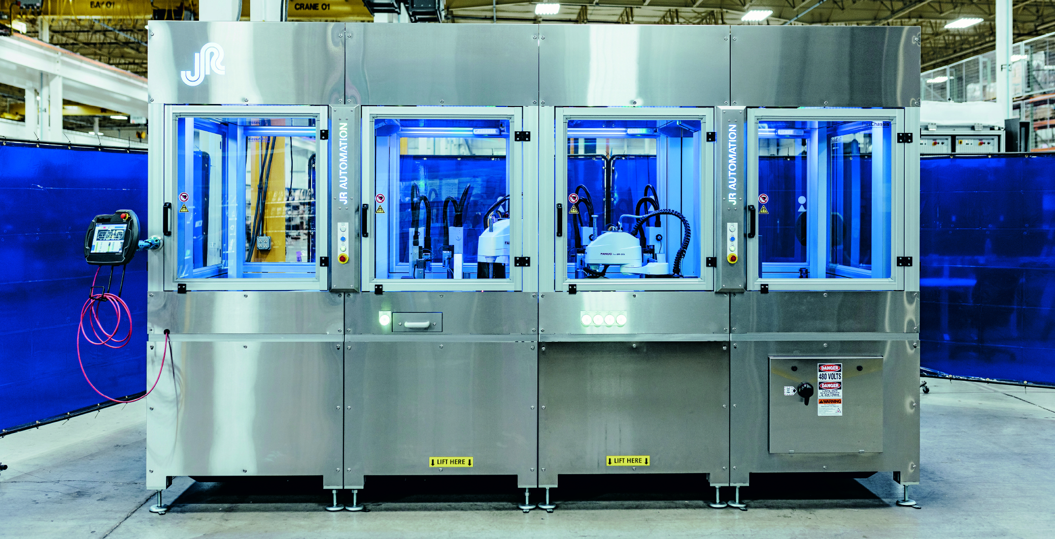 Modulare Montageplattform für Clean Manufacturing 2 Modulare Montageplattform für Clean Manufacturing