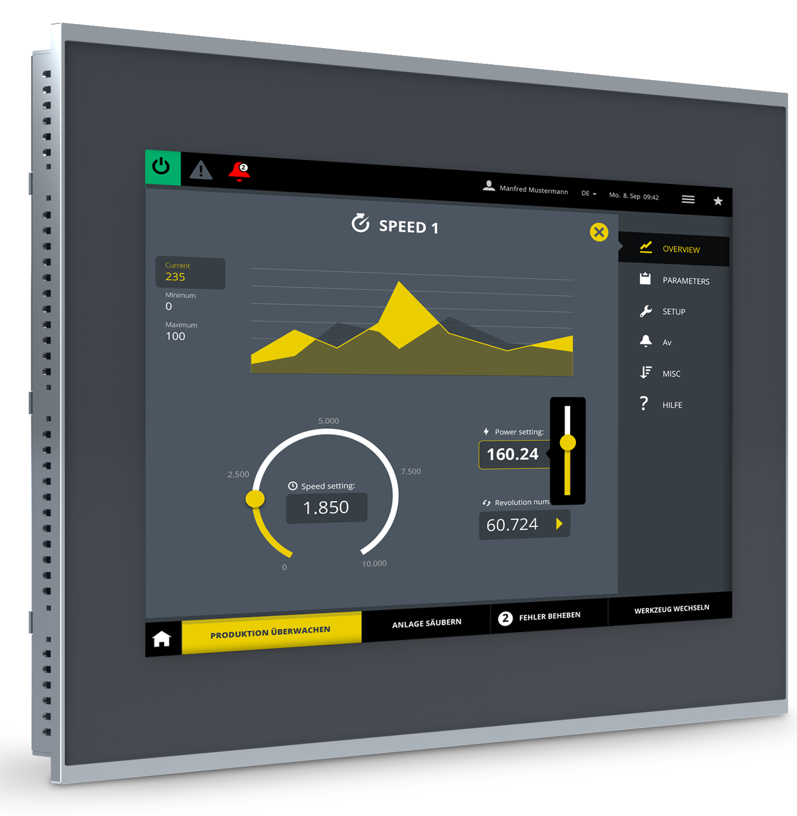 Panel-PCs jetzt mit Linux-Systemsoftware 1.61R