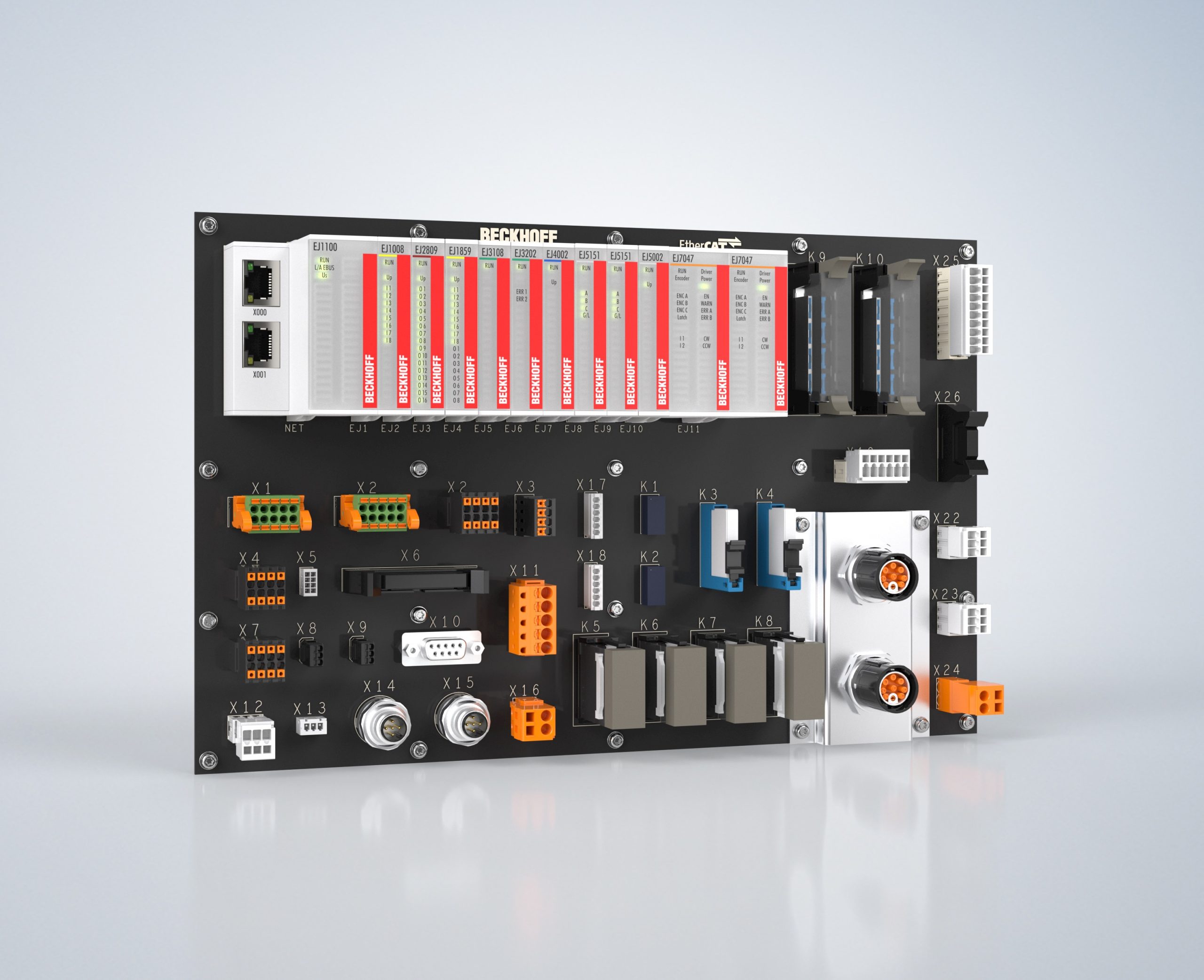 Ethercat-Steckmodule der EJ-Reihe von Beckhoff 9 Ethercat-Steckmodule
der EJ-Reihe von Beckhoff