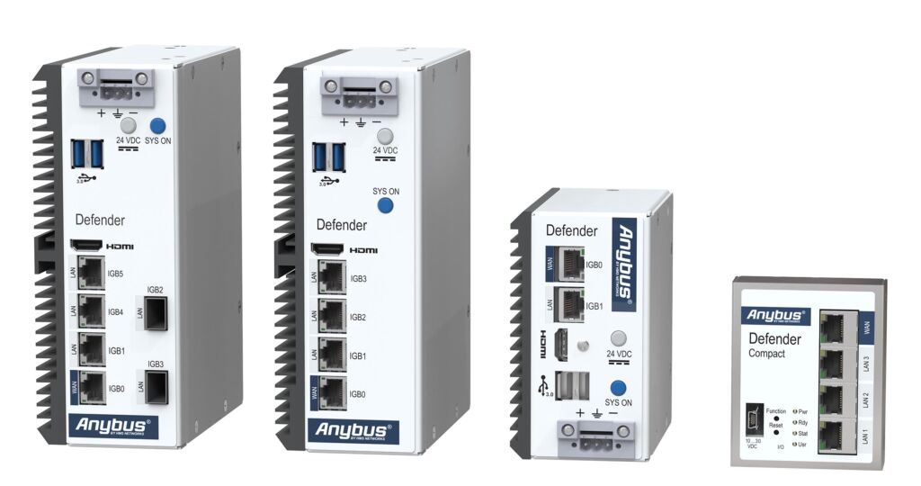Cybersicherheitslösungen für industrielle Netzwerke 1 Produktreihe Anybus Defender
