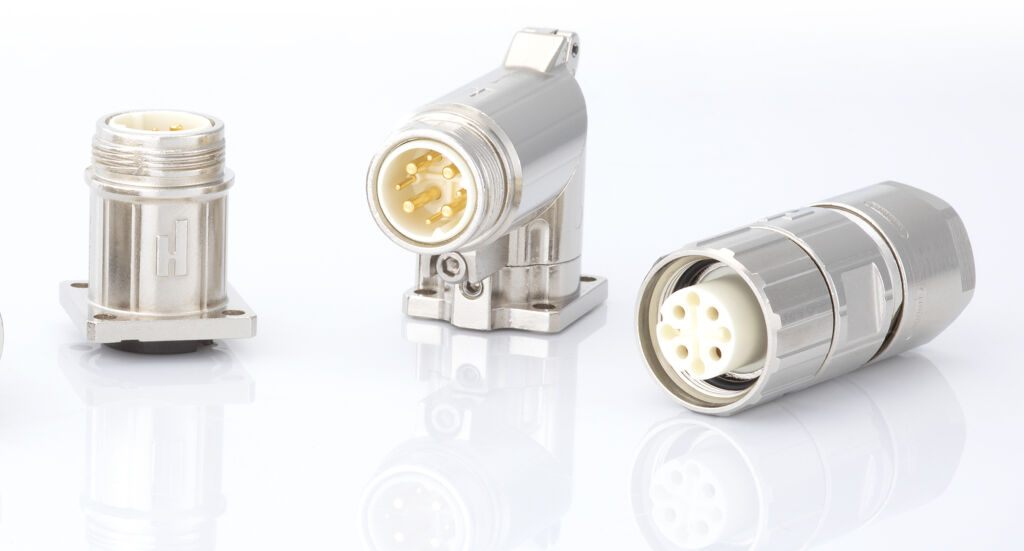 Überträgt bis 25A 1 Verringerte Steckergröße bei gleicher Leistungsdichte. Diese Herausforderung besteht der HUMMEL-Steckverbinder M16 HC.