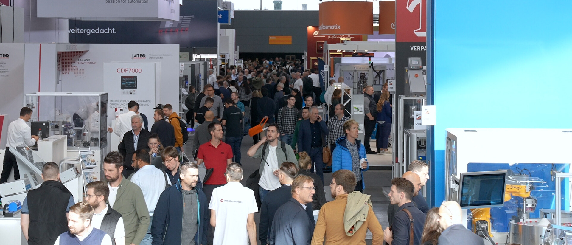 Erfolgreiche Besucherzahlen bei der Motek/Bondexpo 2024