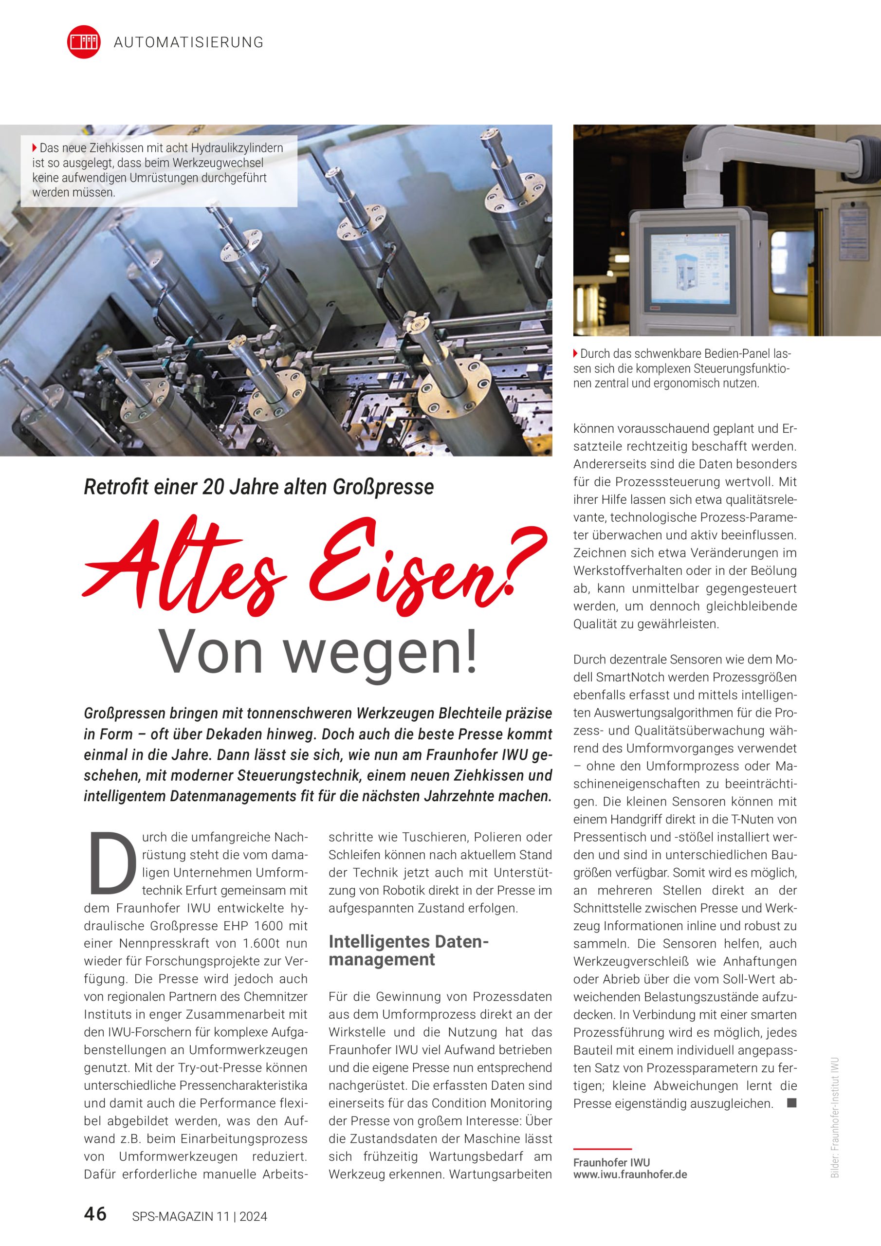 Schwerpunkt Nachhaltig automatisiert SPS MAGAZIN 11 2024 scaled