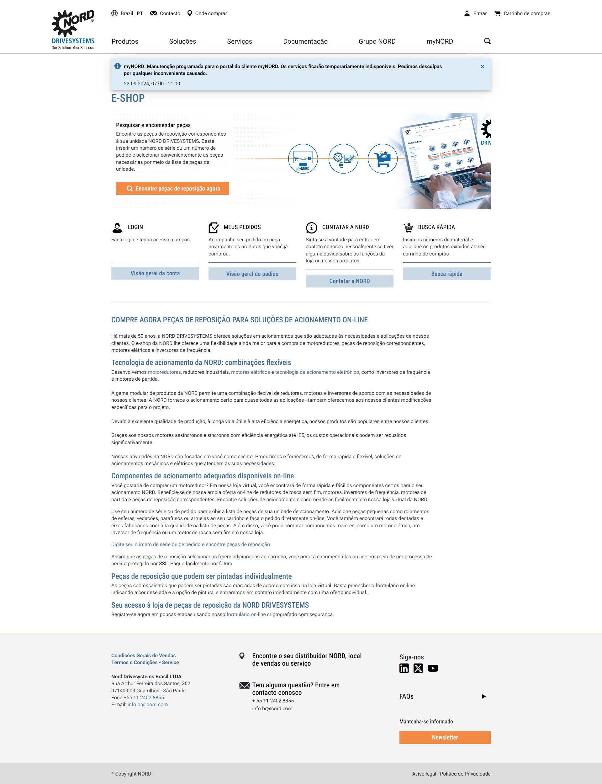 Sprachversion angepasst: Nord eröffnet Online-Shop für Brasilien 9 Sprachversion angepasst: Nord eröffnet Online-Shop für Brasilien