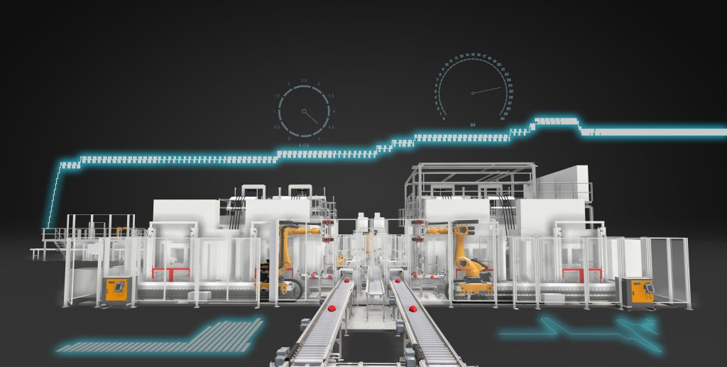 Virtuelle Inbetriebnahme auf neuem Level 1 Datenanalyse digitaler Zwilling V2