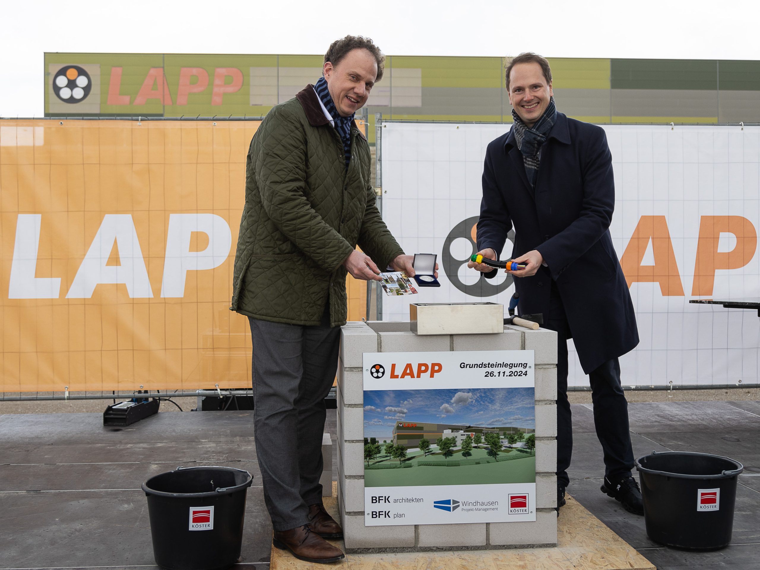 Lapp erweitert Logistik- und Dienstleistungszentrum