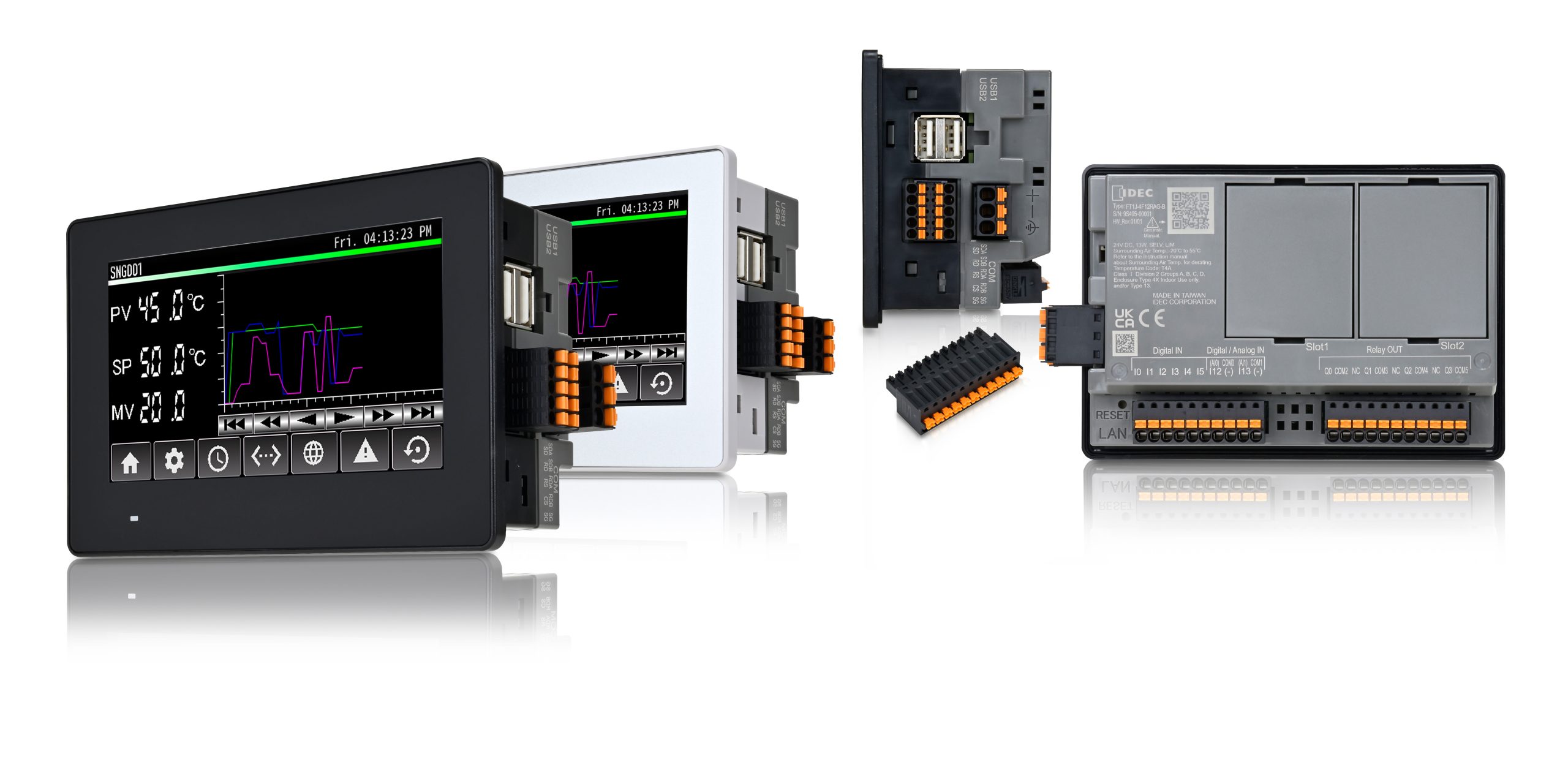 Kompakte Touchscreen-Steuerungen