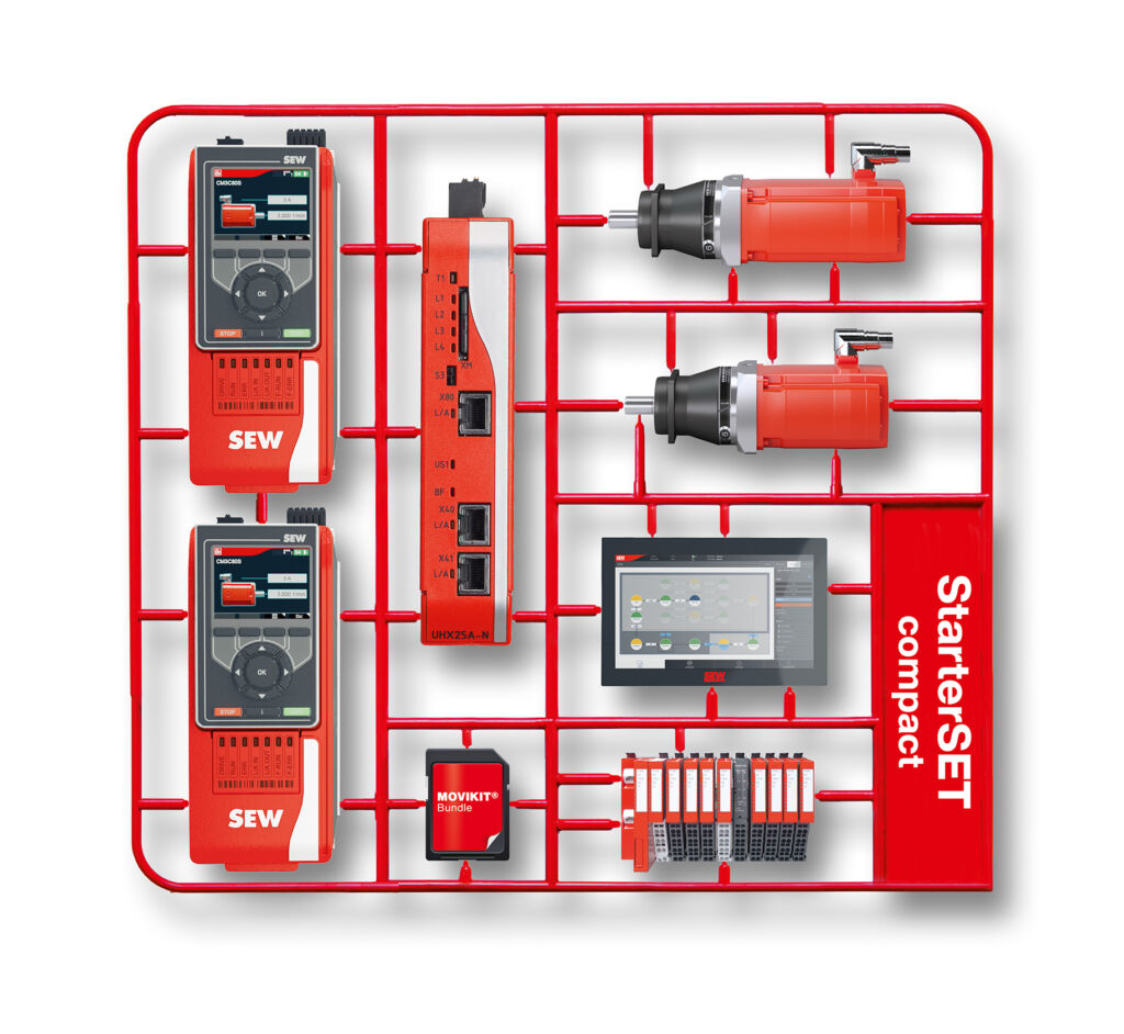 SEW präsentiert neues Starterset 1 SEW EURODRIVE StarterSET compact