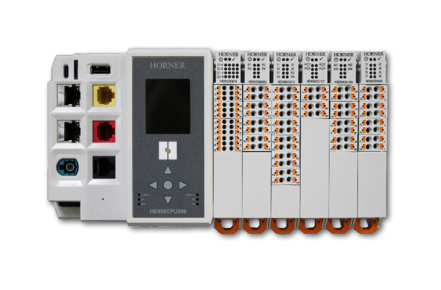 Integrierte SPS mit erweiterbaren I/Os