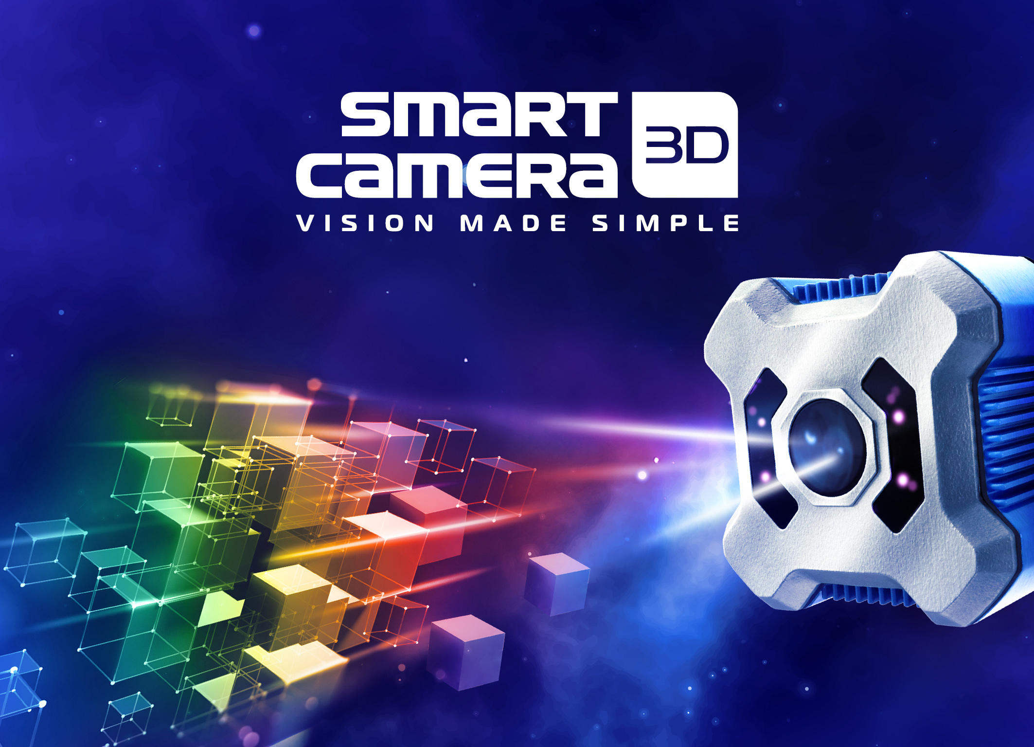 3D-Smart-Kamera mit IO-Link