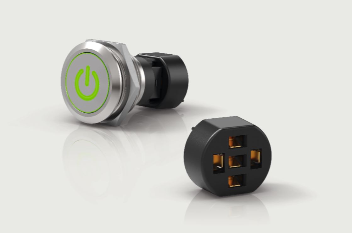 PCB-Adapter für Drucktaster-Baureihe