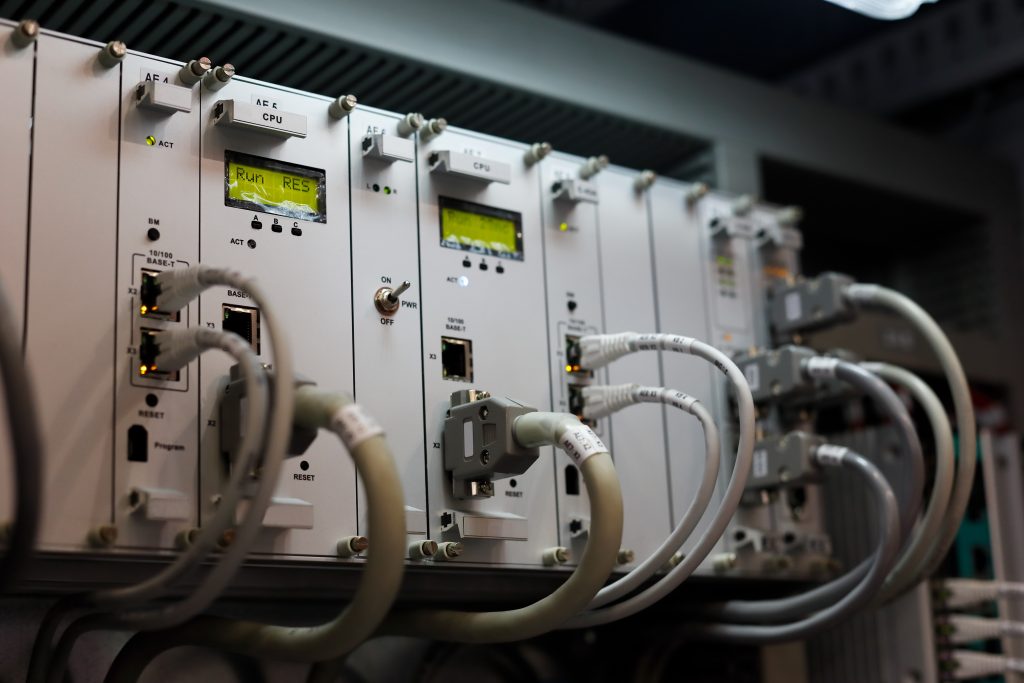 345038 industrial PLC rack stock