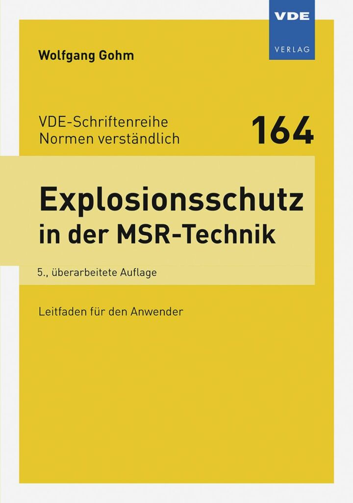 Normen verständlich: Explosionsschutz in der MSR-Technik 1 9783800764617 COVER PM DRUCK 01