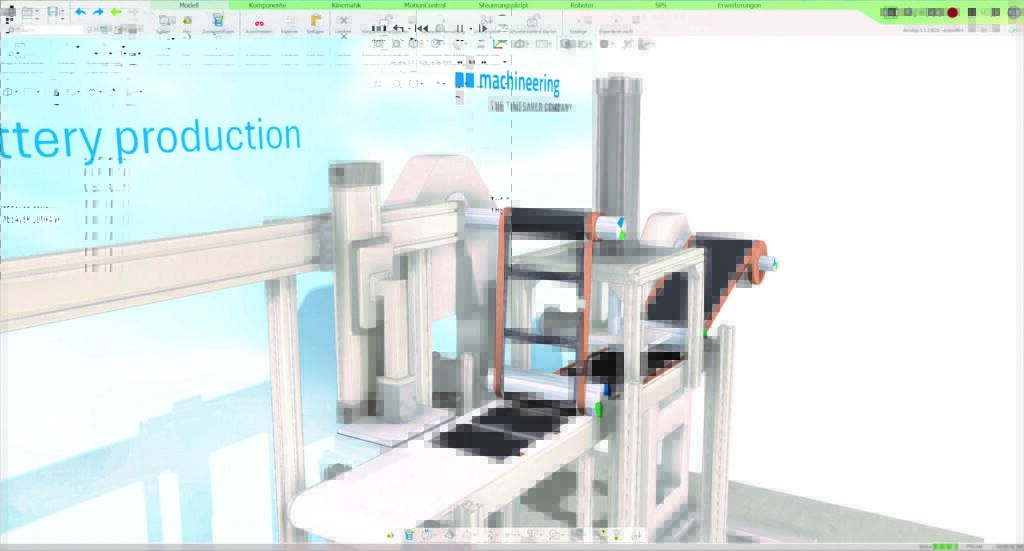 Wickelprozesse laufen wie am Schnürchen 1 Durch die Simulation der Betterieproduktion können können unter anderem potentielle Fehler und Ineffizienzen im Wickelprozess frühzeitig erkannt und behoben werden.