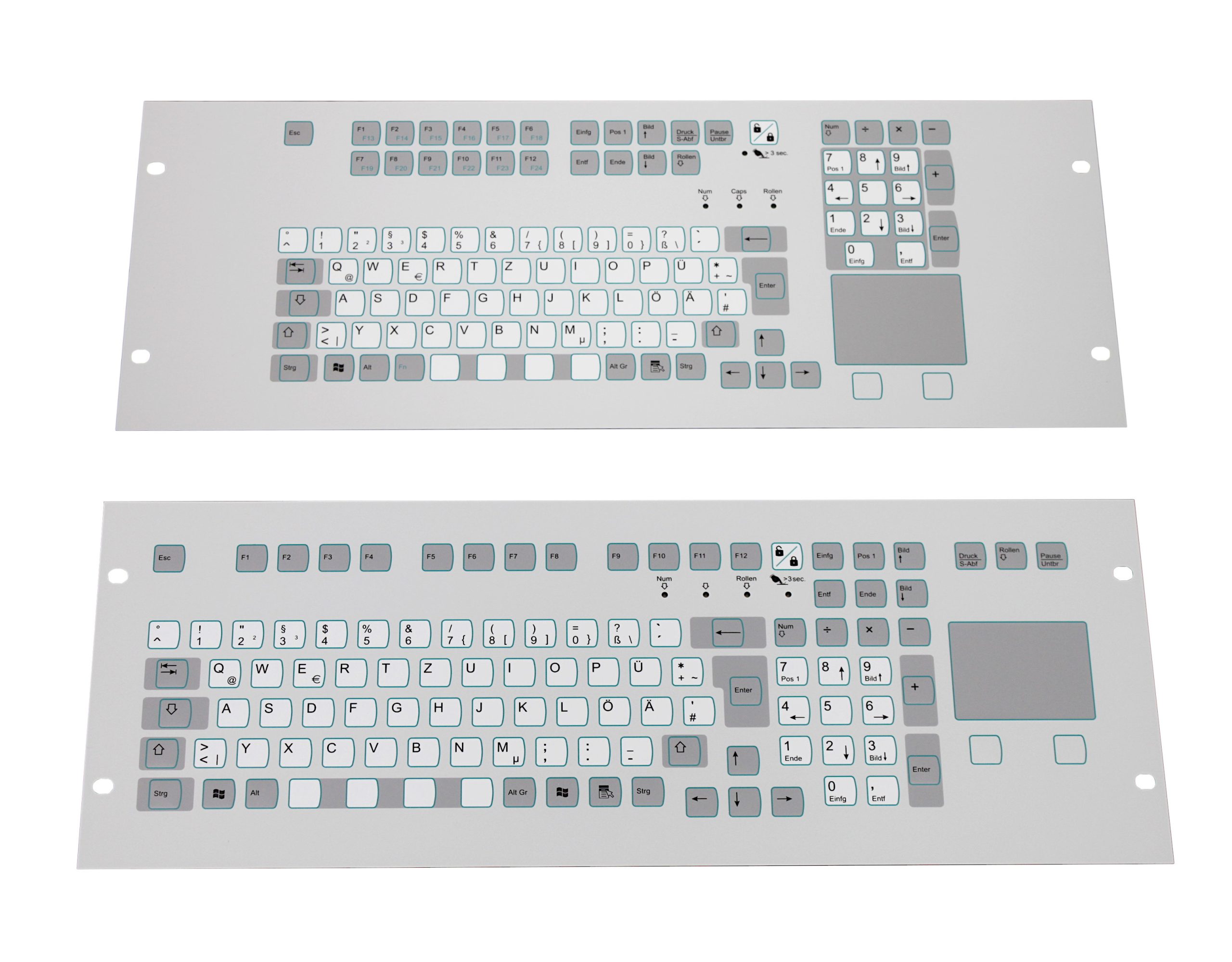 Tastaturen mit Touch-Pad