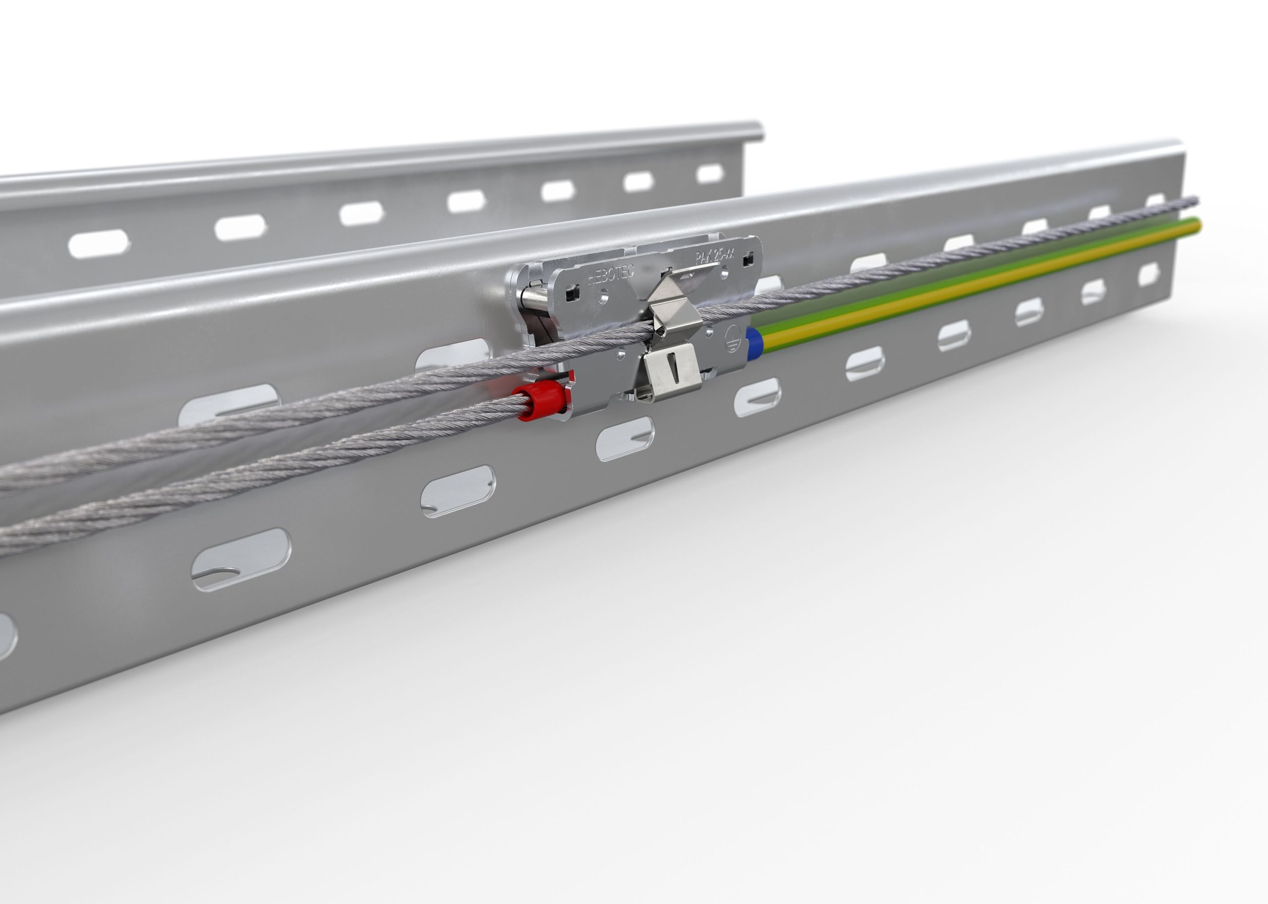 Verbraucher werkzeugfrei ans Leiterseil anbinden