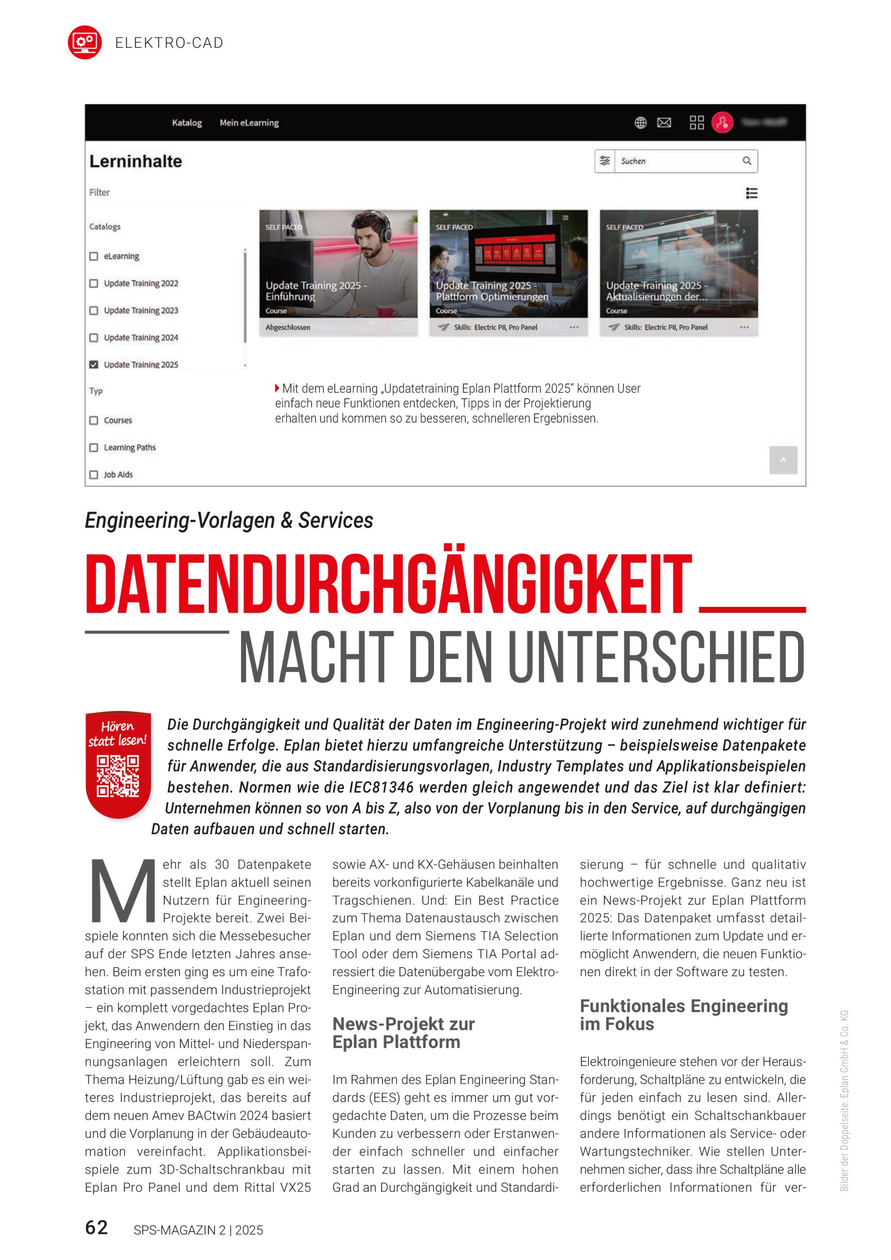 Schwerpunkt Digitalisierung SPS MAGAZIN 2 2025 scaled