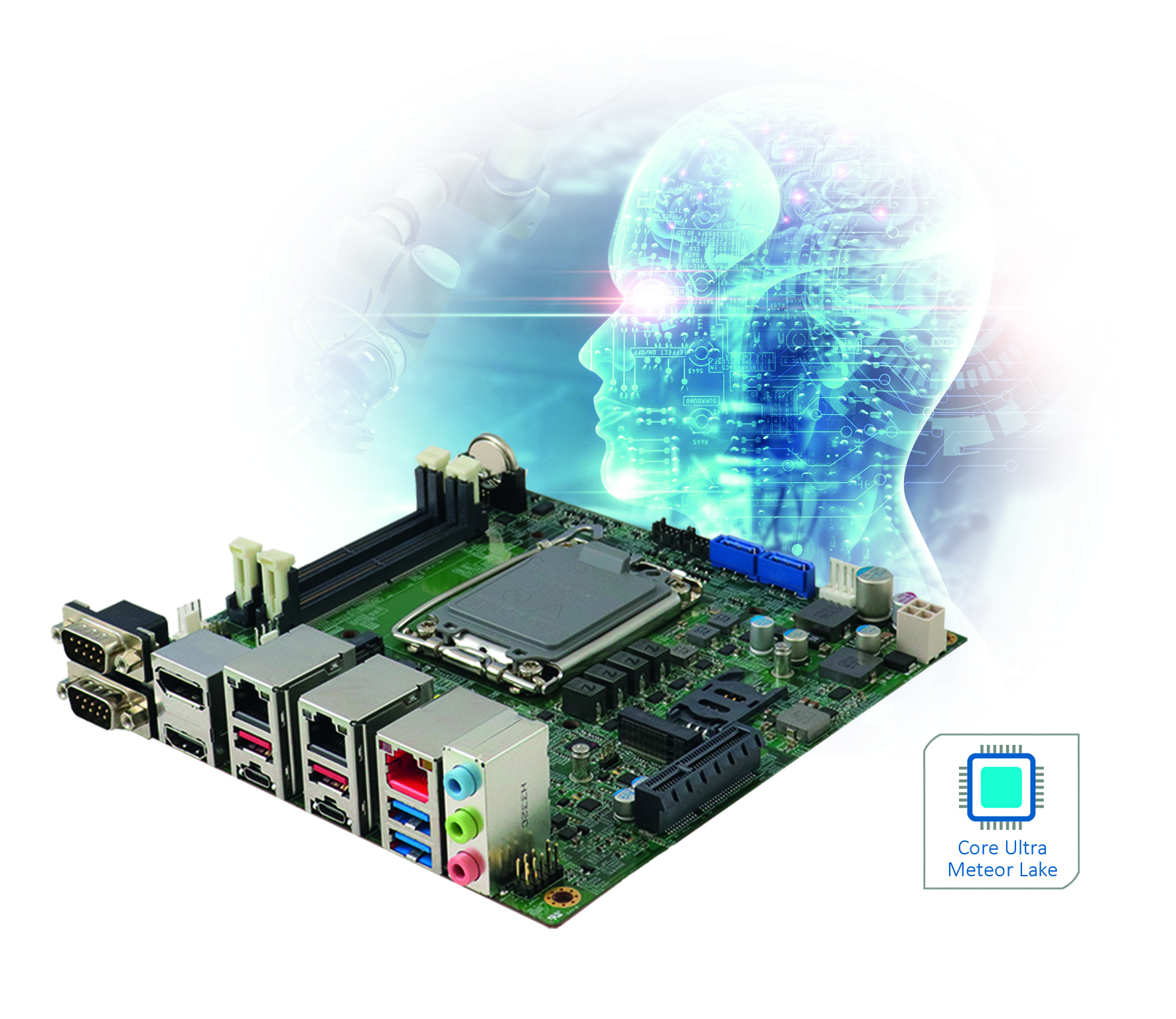 Mini-ITX Bord für Embedded-Systeme