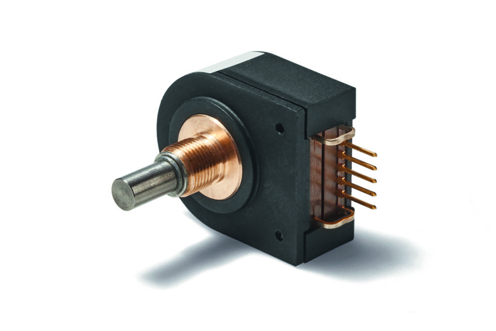 Kleiner Encoder, große Wirkung 2 Unter der Bezeichnung SPM bietet Megatron auch eine Ausführung mit Welle an.