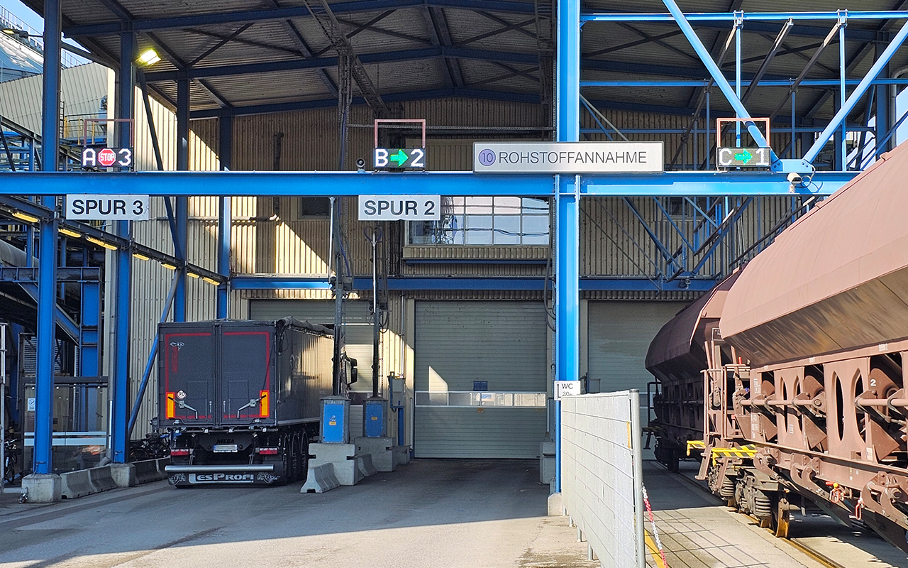 Stärke in der Anlieferzone