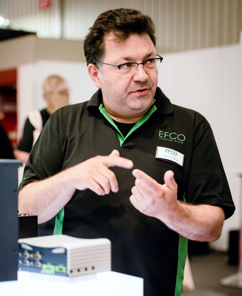 Modbus ist ein offener Standard, weit verbreitet und relativ einfach zu handhaben. Helmut Artmeier, Efco Electronics