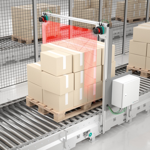 3D-Volumenmessung in Echtzeit