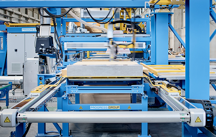 Dämmplatten in Bewegung