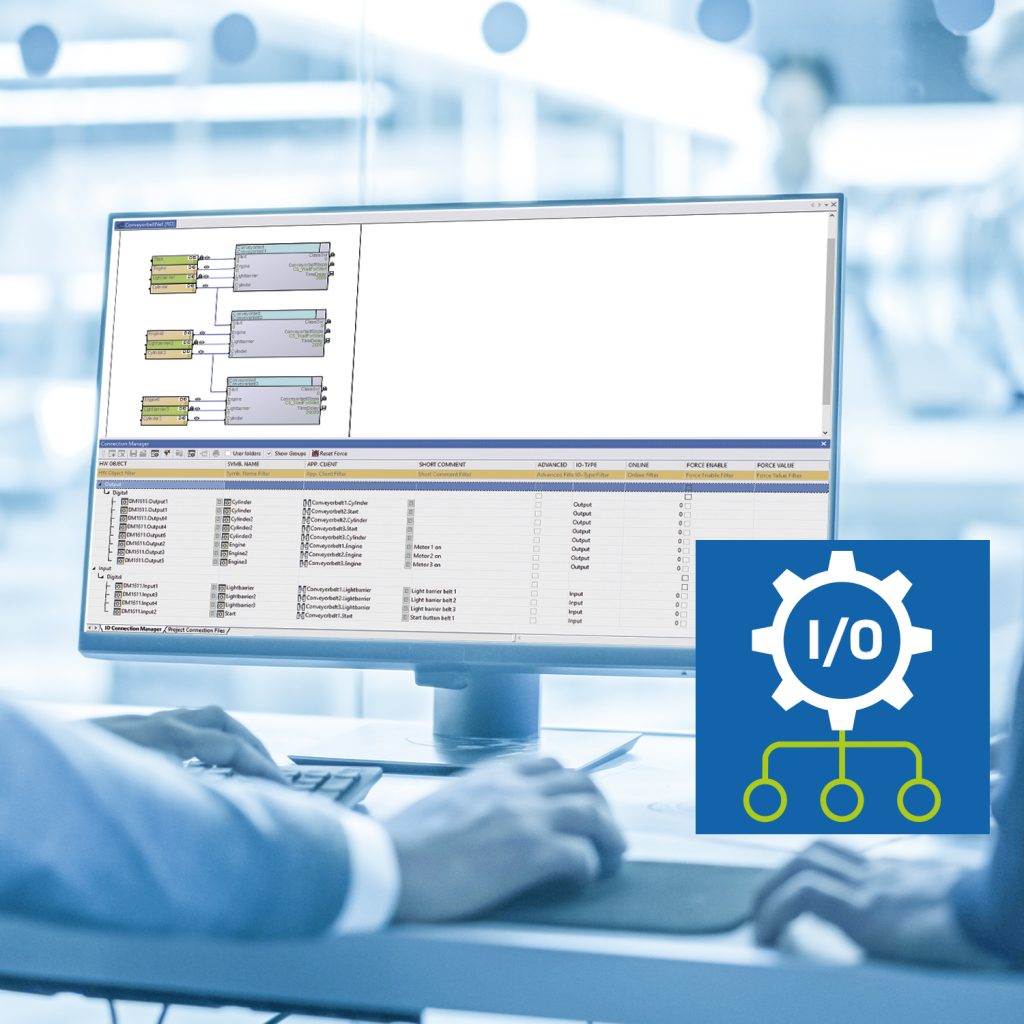 Variantenmanagement 1 IO Connection Manager cSIGMATEK