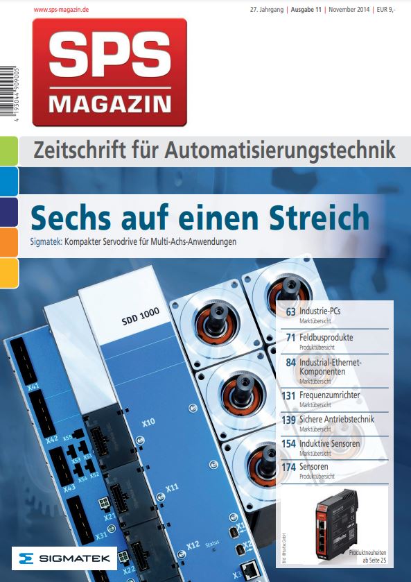 Kompaktdrive für MultiAchsanwendungen von Sigmatek