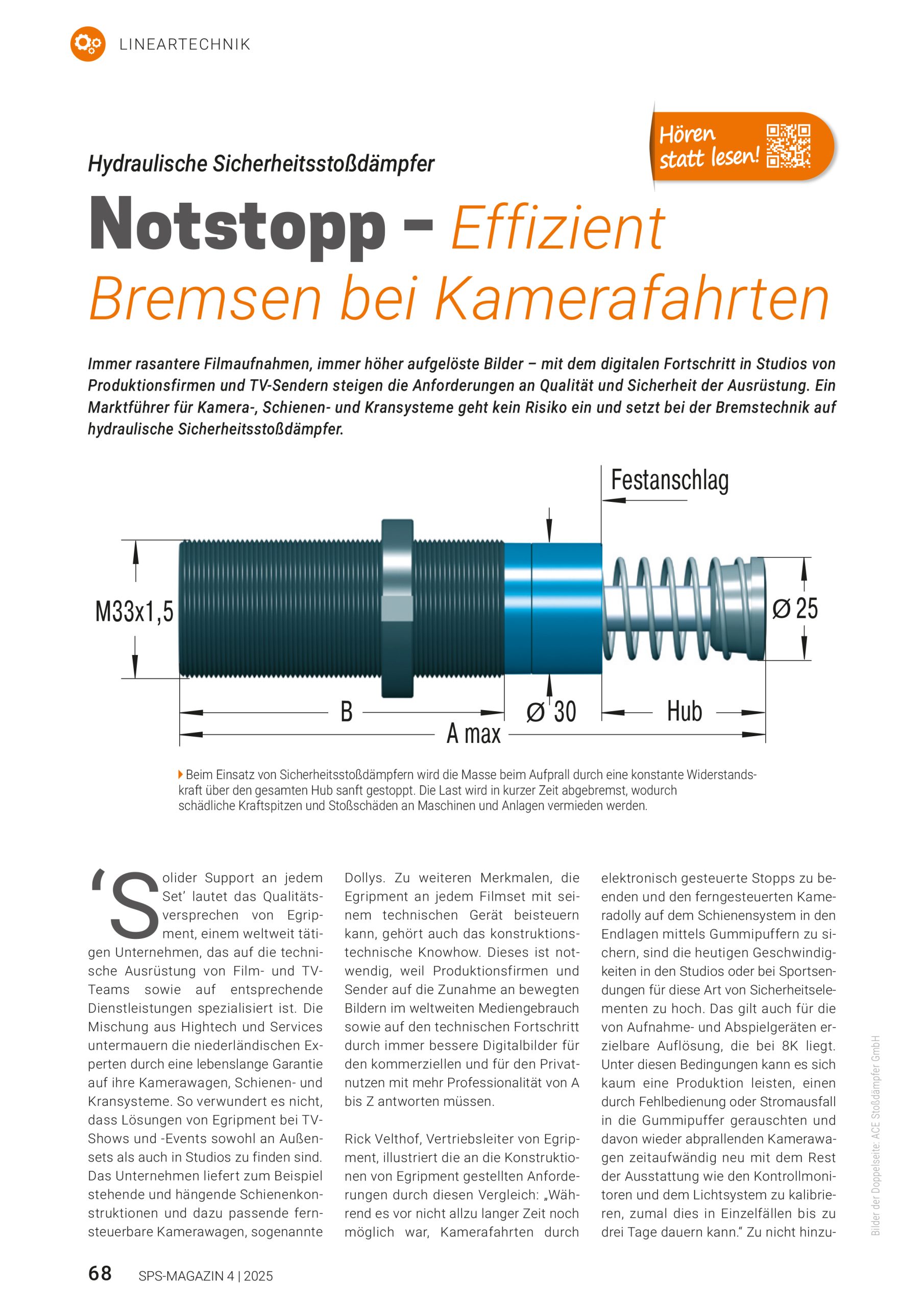 Schwerpunkt Lineartechnik SPS MAGAZIN 4 2025 scaled