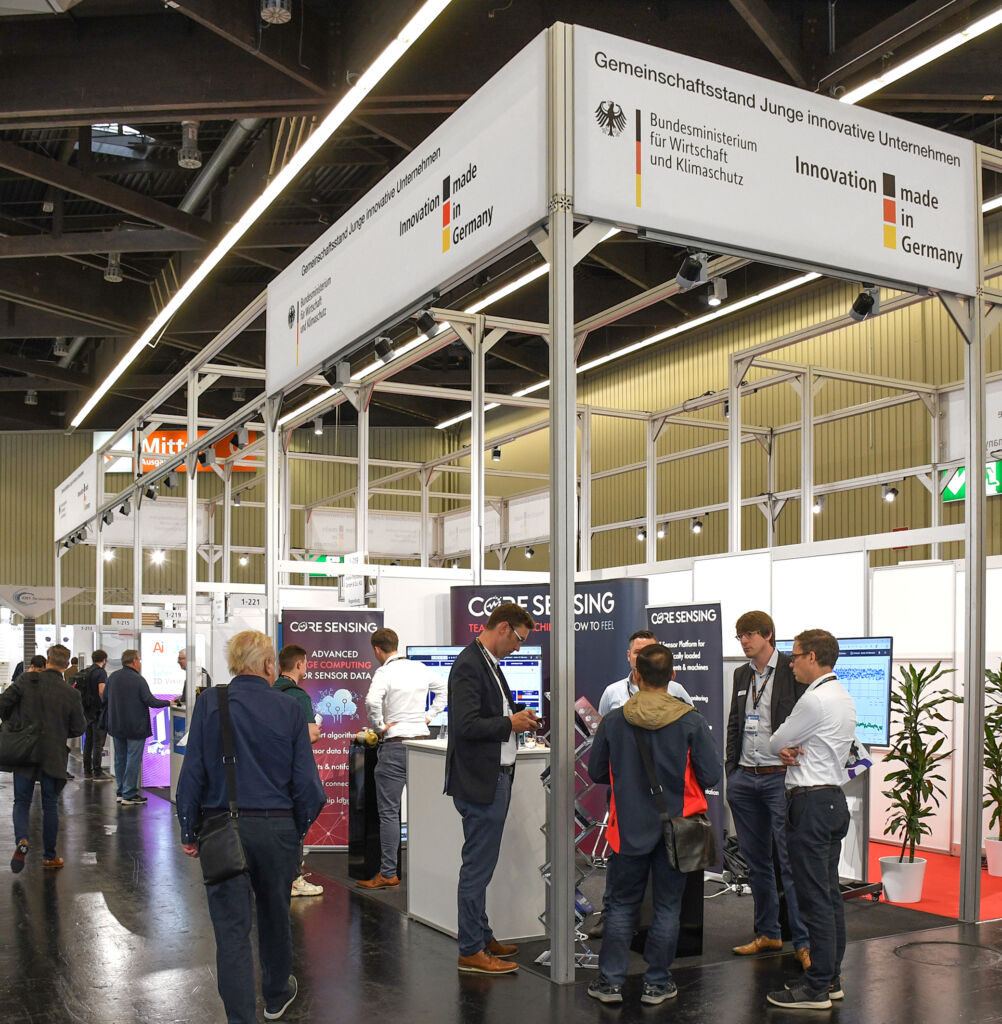 Plattform für Sensorik, Mess- und Prüftechnik 3 Messegeschehen Junge Innovative