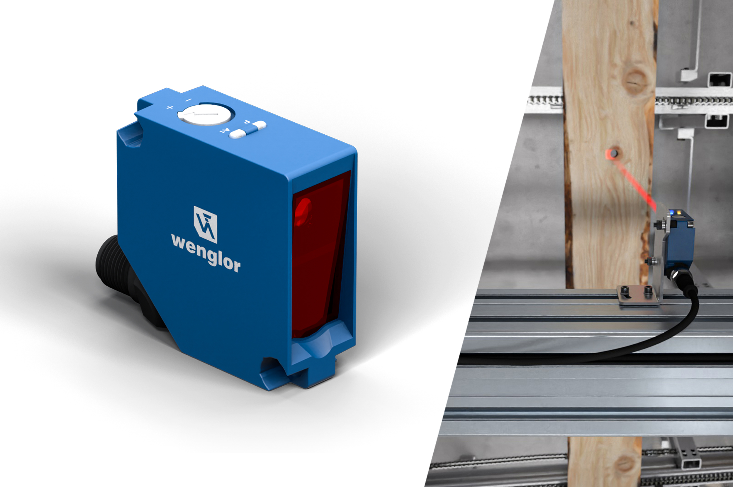 ToF-Reflextaster für große Distanzen