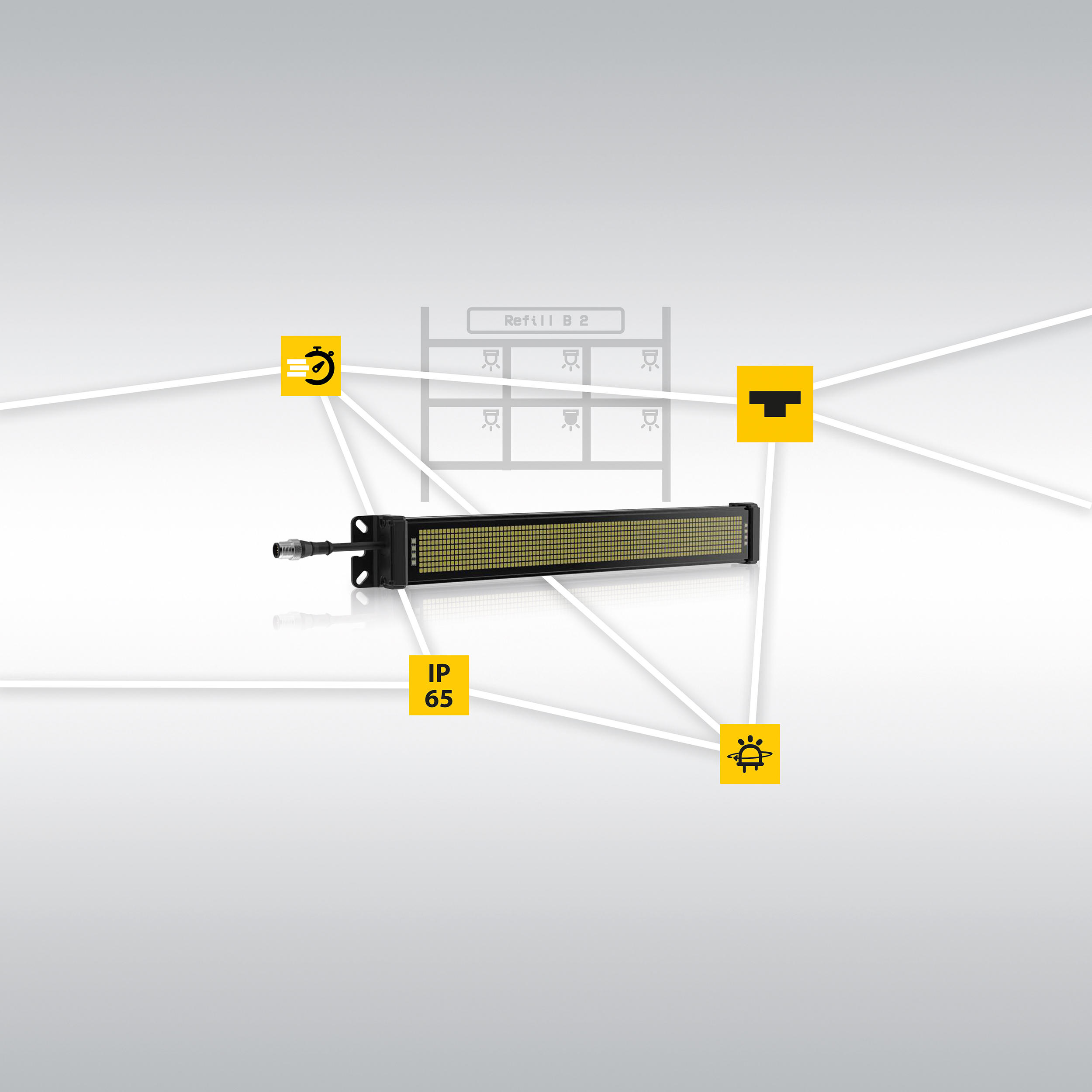 Programmierbares LED-Display 6 Programmierbares LED-Display