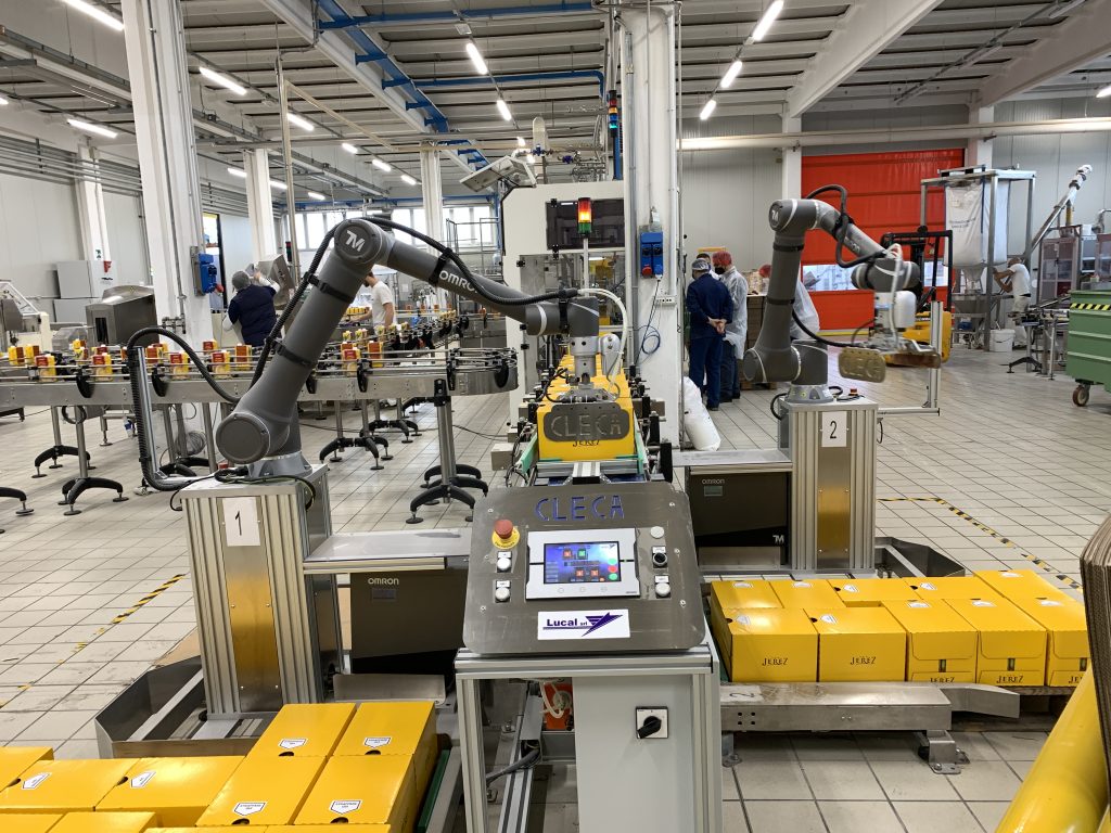 So ebnen skalierbare und kostengünstige Lösungen den Weg zu operativer Exzellenz 1 Mit Omrons i-Belt-Lösung konnte Cleca Effizienzsteigerungen erzielen, ohne teure neue Maschinen anzuschaffen - auch bei der Palettierung.