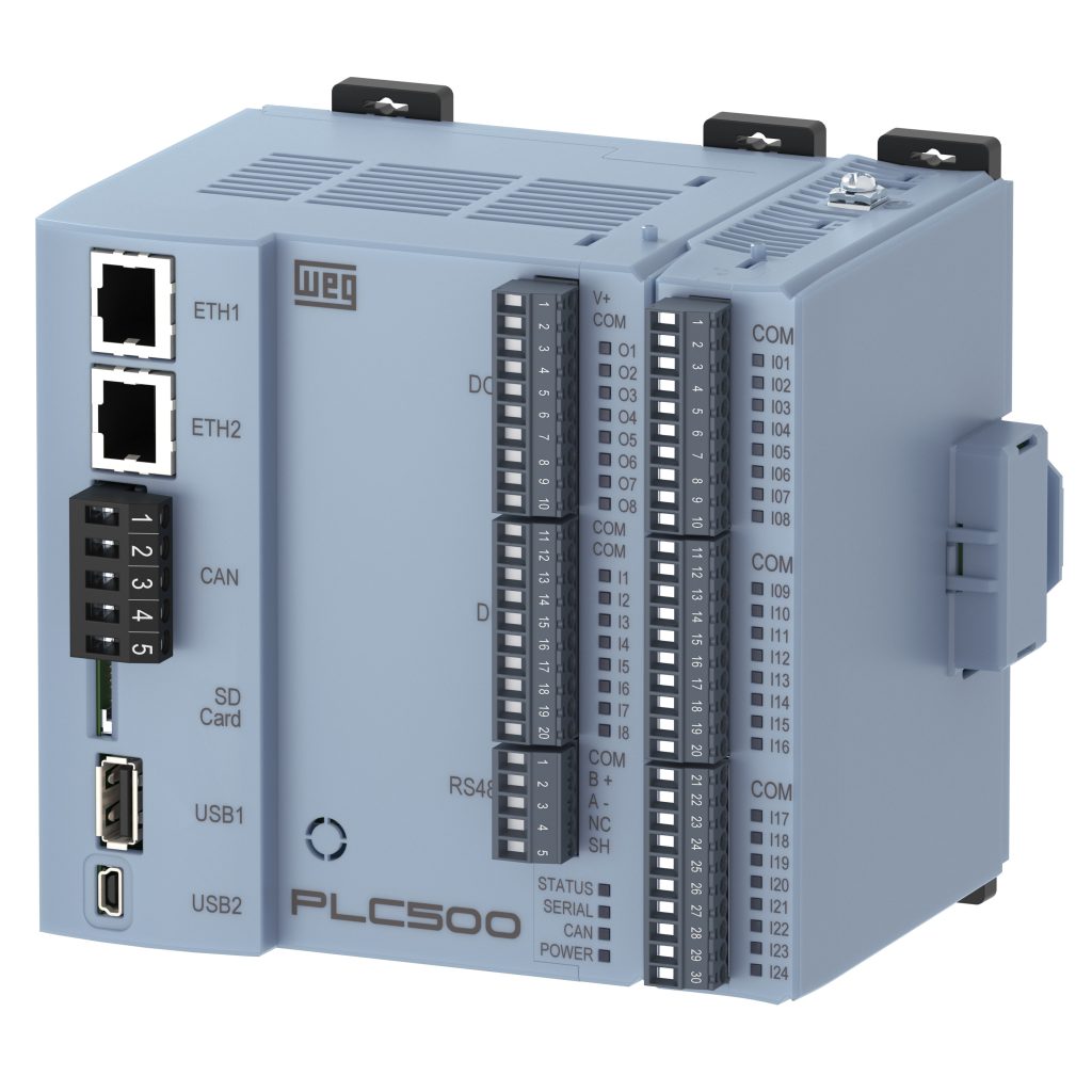 Effizient automatisieren aus einer Hand 2 PLC500 plus RUW100 MOD 102 DRT