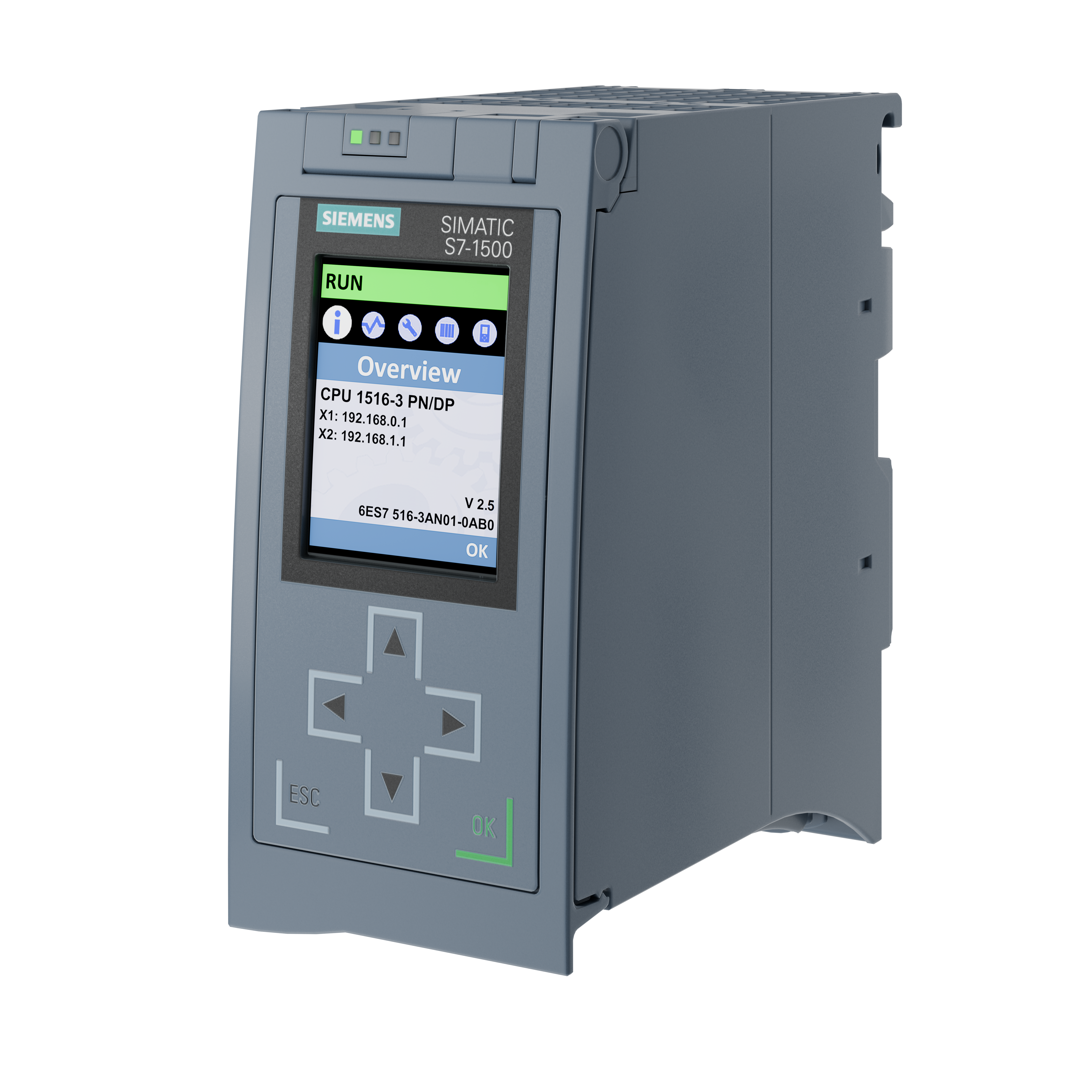 Simatic S7-1500 mit On-Board-Peripherie