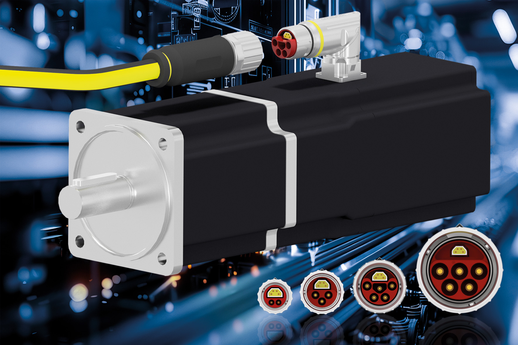 Hybridsteckverbinder